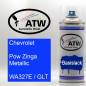 Preview: Chevrolet, Pow Zinga Metallic, WA327E / GLT: 400ml Sprühdose, von ATW Autoteile West.